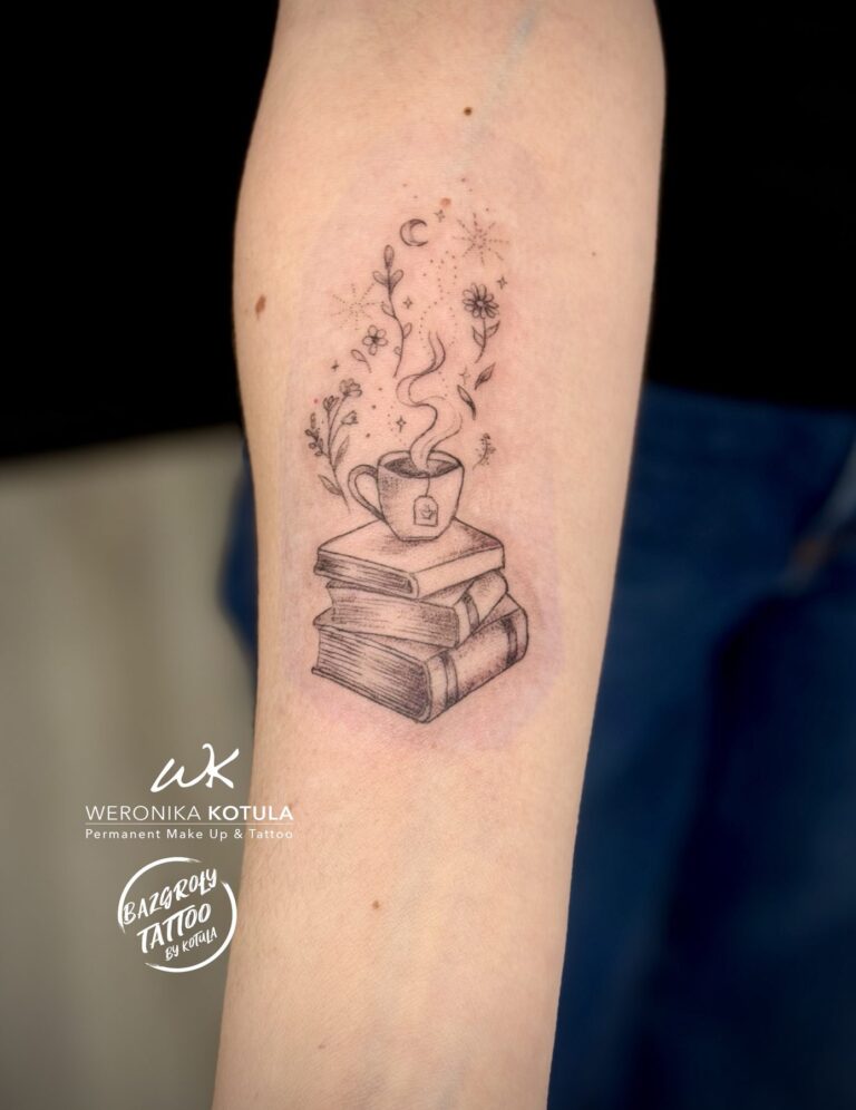 Tatuaż, grafika liniowa